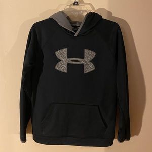 Under Armour Cold gear gray and black sweatshirt